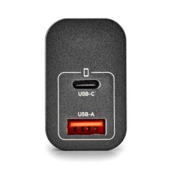 NGS CARGADOR GAN ULTRARAPIDO 30W USB-C+ USB-A
