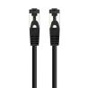 Nanocable Cable red Cat. 8.1 2GHZ SSTP Negro 0,30m