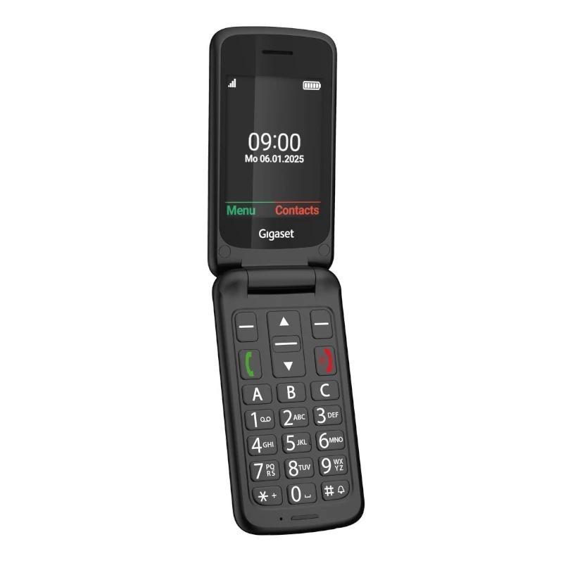 Gigaset Móvil Senior GL595 2.8" SIM Negro