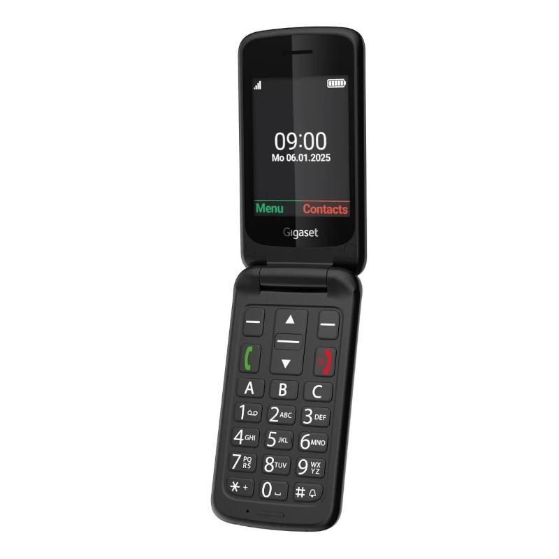 Gigaset Móvil Senior GL595 2.8" SIM Negro