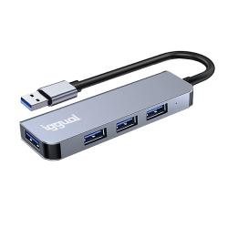 iggual Hub USB-A 3.0 x 4 puertos USB-A 3.0