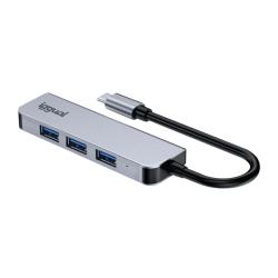 iggual Hub USB 3.0 tipo C x 4 puertos USB-A 3.0
