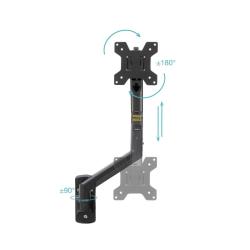 Tooq Soporte Pared LP1334TNR-B 1 brazo 13-34 Negro