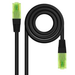 Nanocable Cable RJ45 Cat.6 UTP CCA 30cm Negro