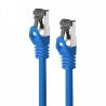 Nanocable Cable red Cat. 8.1 2GHZ SSTP Azul 1m