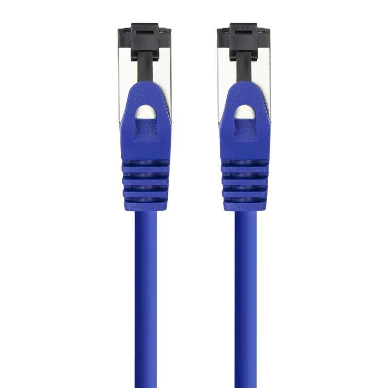 Nanocable Cable red Cat. 8.1 2GHZ SSTP Azul 1m