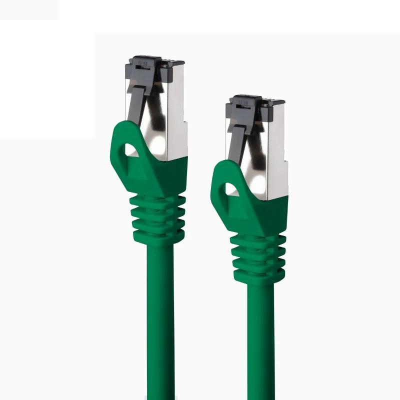 Nanocable Cable red Cat. 8.1 2GHZ SSTP Verde 2m