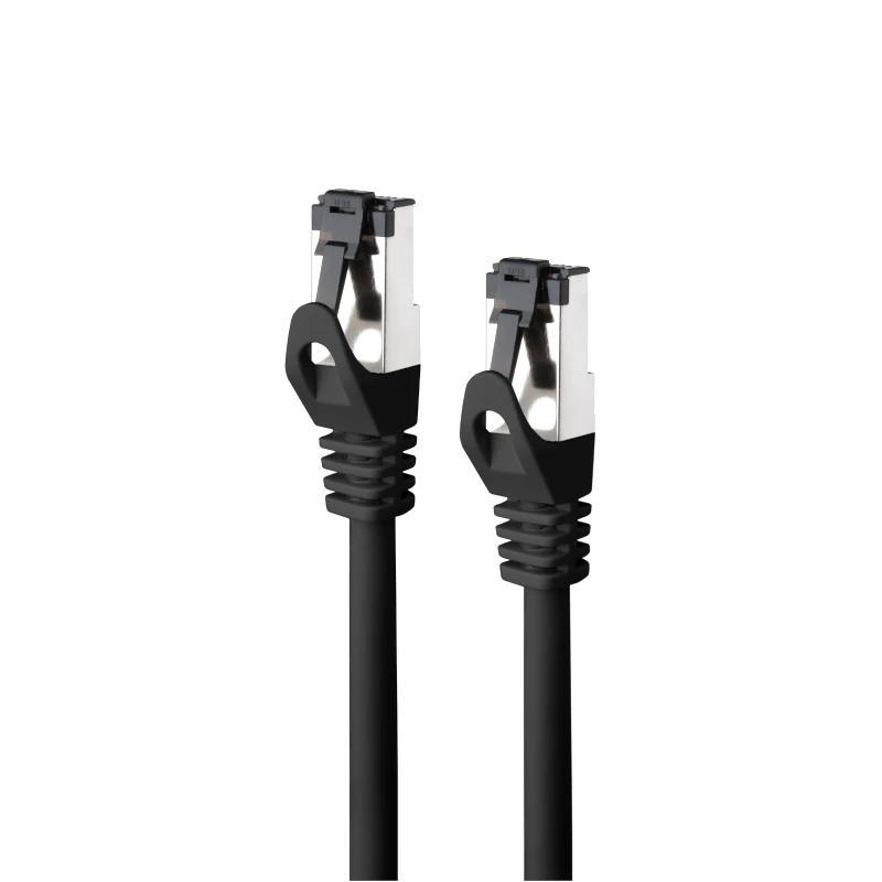 Nanocable Cable red Cat. 8.1 2GHZ SSTP Negro 7m