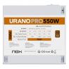 NOX Fuente ATX Urano PRO 550W Bronze Blanco
