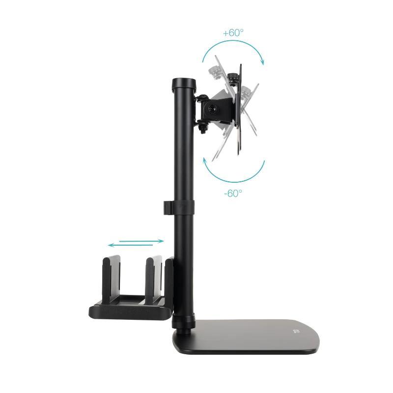 Tooq DB1127TN-B Soporte mesa Monitor+Minipc 17-27