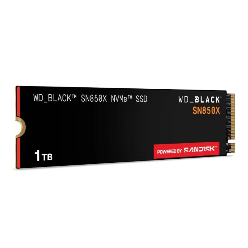 WD Black SN850X WDS100T2X0E SSD 1TB PCIe Gen4 NVMe