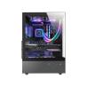 MARS GAMING Caja ATX Ventis FRGB Silence Negro