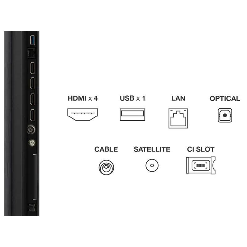 TCL 65P8K TV 65" QLED GOOGLETV 144HZ ONKYO