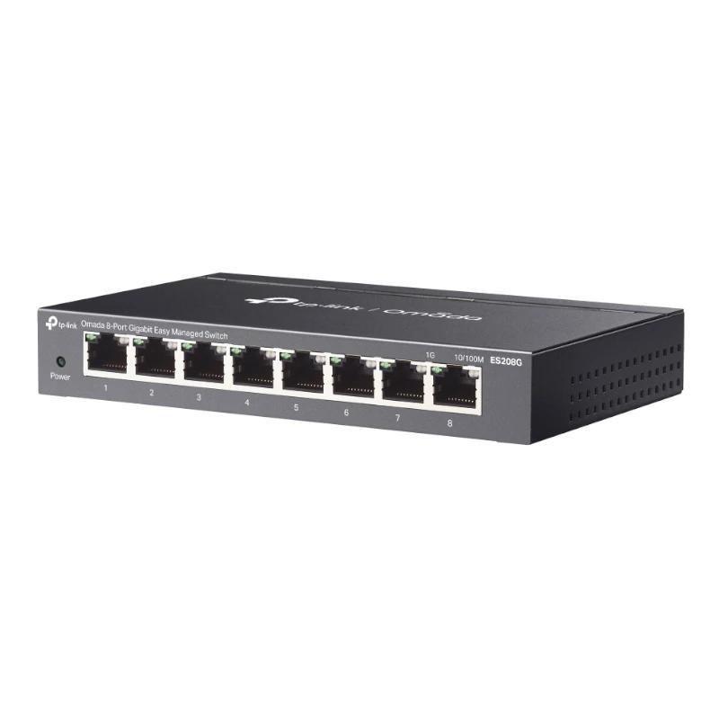 TP-Link ES208G Switch 8xGbE Acero Desktop