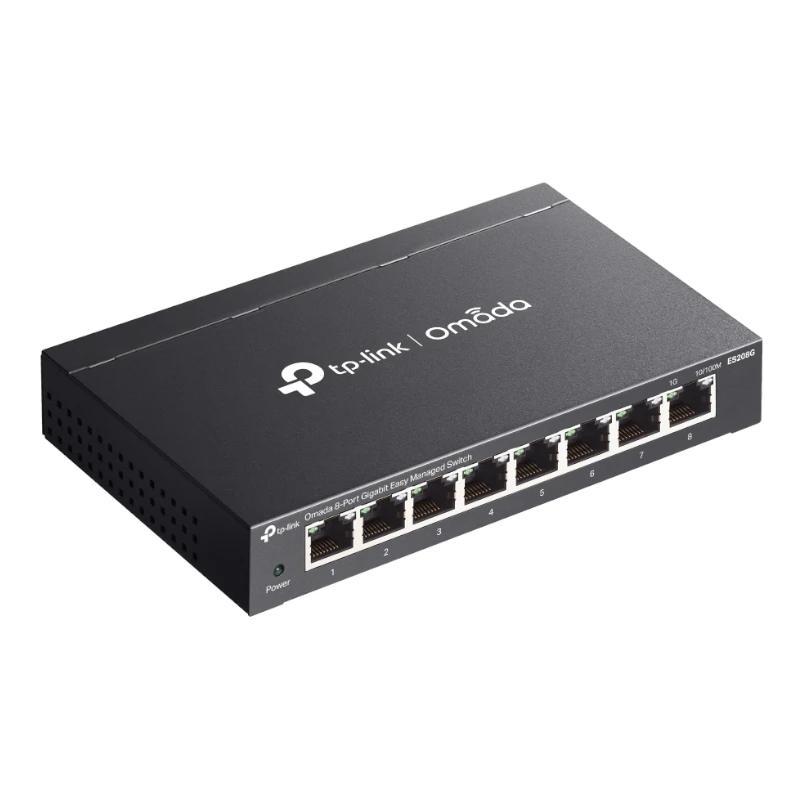 TP-Link ES208G Switch 8xGbE Acero Desktop