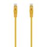 Aisens Latiguillo RJ45 LSZH CAT.6A UTP amari 3.0m