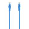 Aisens Latiguillo RJ45 LSZH CAT.6A UTP azul 3.0m