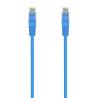 Aisens Latiguillo RJ45 LSZH CAT.6A UTP azul 3.0m