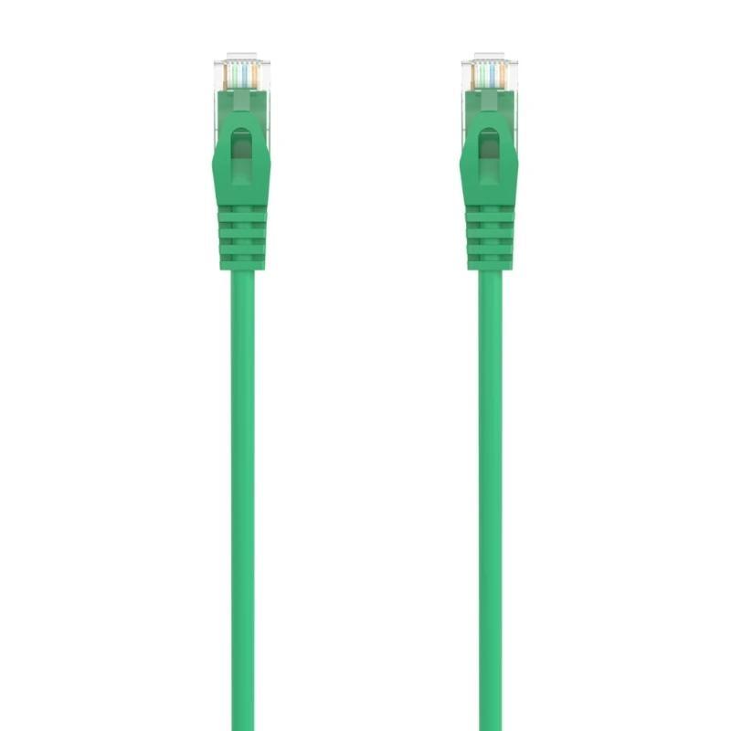 Aisens Latiguillo RJ45 LSZH CAT.6A UTP verde 3.0m