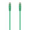 Aisens Latiguillo RJ45 LSZH CAT.6A UTP verde 3.0m