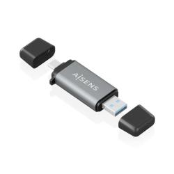 Aisens Lector Tar SD MSD MMC RS-MMC MMCM USBA USBC