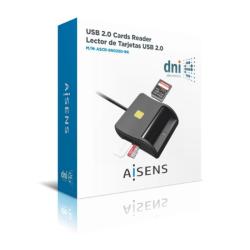 Aisens Lector DNI SIM SD MSD MMC RS-MMC MMC Micro