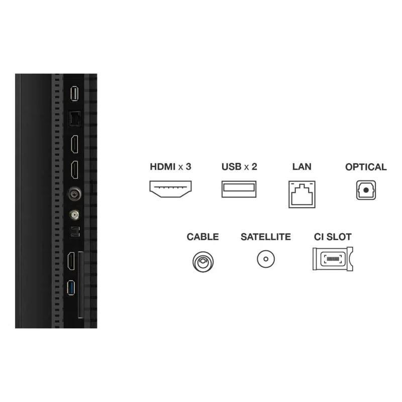 TCL 50P7K TV 50" UHD QLED GOOGLETV DOLBY ATMOS