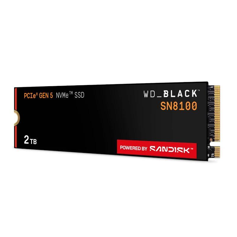 WD Black SN8100 SSD 2TB PCIe Gen5x4 14900 MB-s