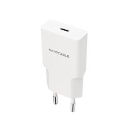 Nanocable Cargador USB-C/PD 30W   Blanco