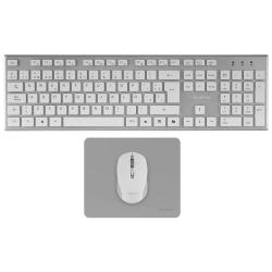 Tacens 3EN1 Teclado+Ratón+Alfom Inalámbrico Blanco
