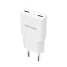 Nanocable Cargador 2xUSB-C/PD 20W  Blanco