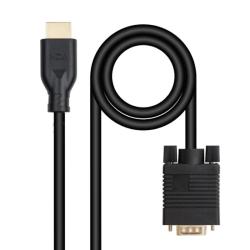 Nanocable Cable Conversor VGA a HDMI M-M 1,8 m