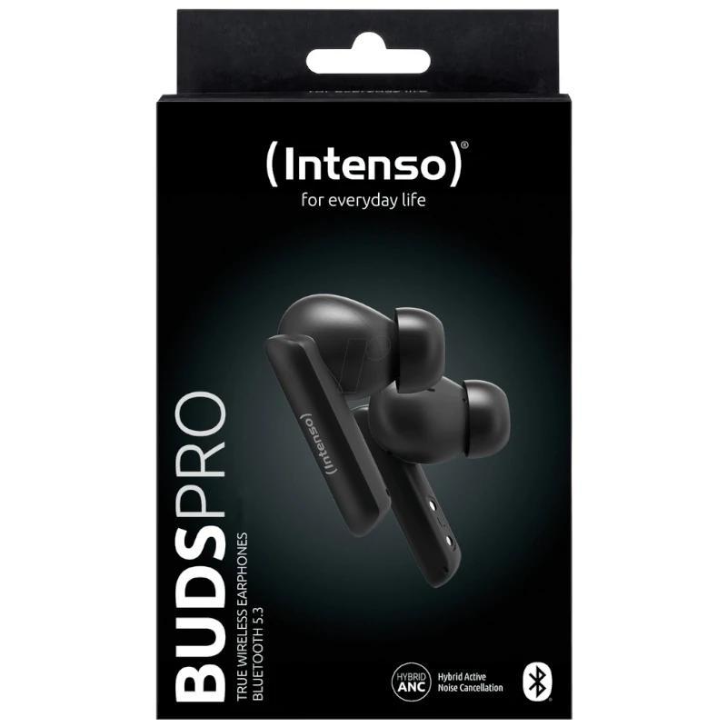Intenso | Buds Pro Auriculares TWS H-ANC+ENC Negro