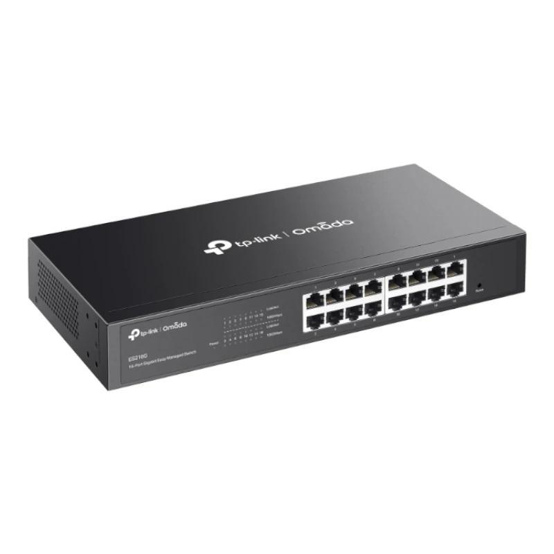 TP-Link ES216G Switch 16xGbE Metal 1U