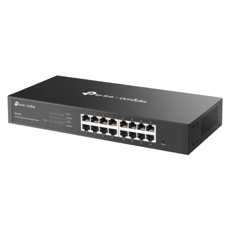 TP-Link ES216G Switch 16xGbE Metal 1U