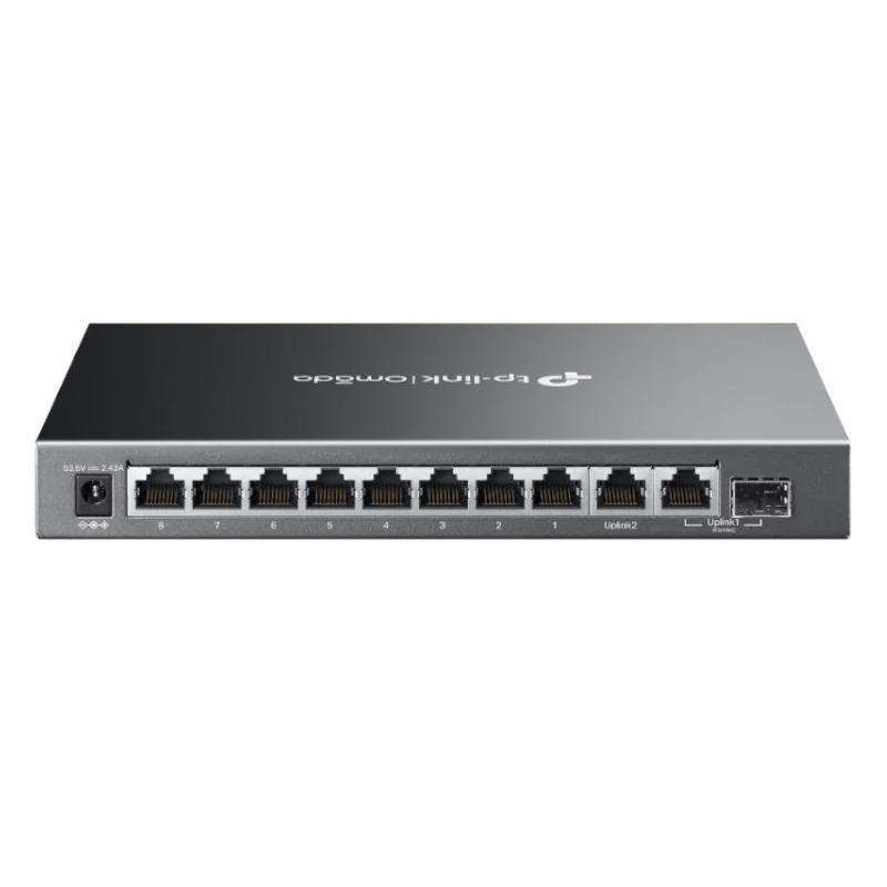 TP-Link ES210GMP Switch 8xG PoE+ 1xGbE 1xG-C 123W