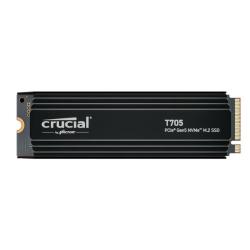 Crucial T705 HS SSD 1TB PCIe Gen 5 x4 13600 MB-s