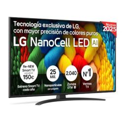 LG 50NANO81A6A TV 50" UHD SMART TV 4K NanoCell