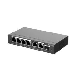 Reyee ES206GS-P Switch 4xPoE 2xGbE 1xSFP(C) 54W