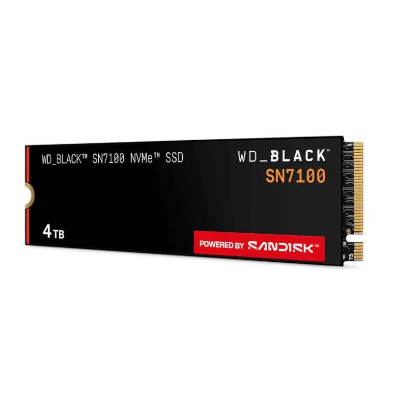 WD Black SN7100 SSD 4TB PCIe Gen4x4 7250MB-s