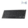iggual Teclado Bluetooth Slim TKL-BT negro 2 canal