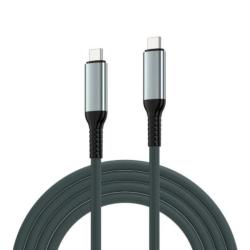 EWENT Cable USB 4 Gen 3 tipoC macho a macho 1m