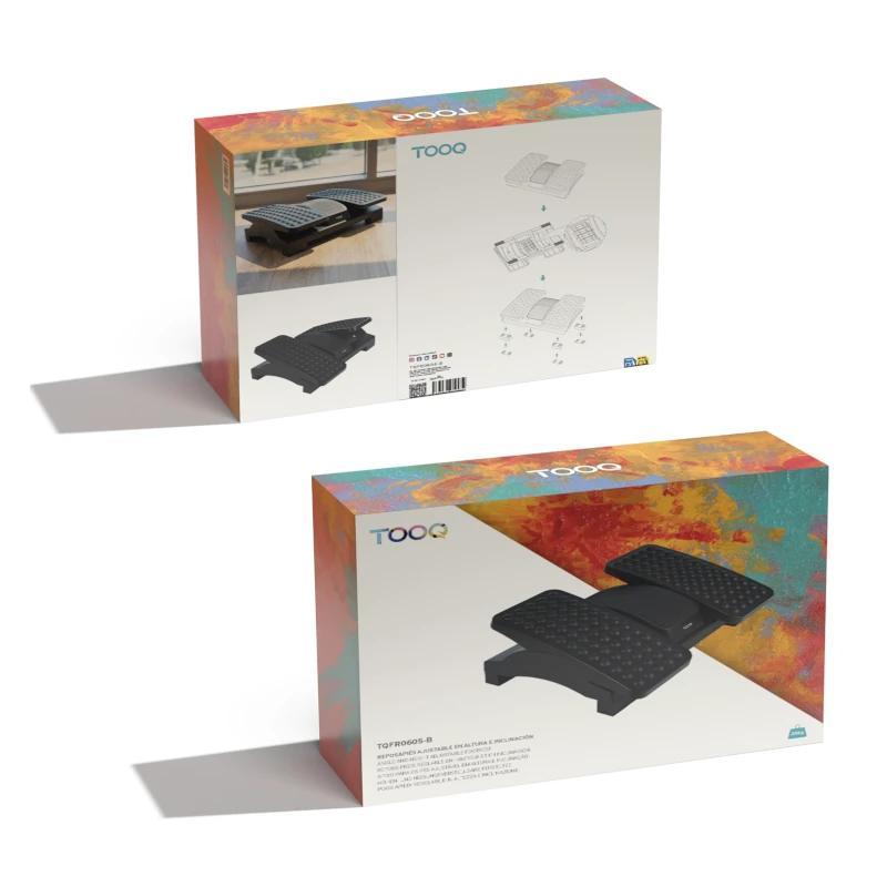 Tooq Reposapiés ajustable altura/inclinación confo