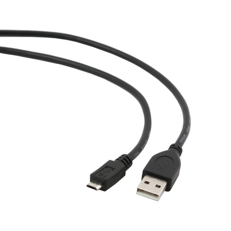 Gembird Cable USB 2.0 Tipo A/M-MicroUSB B/M 3 Mt