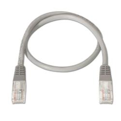 Aisens Latiguillo RJ45 CAT.5E UTP AWG26 gris 3.0m