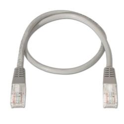 Aisens Latiguillo RJ45 CAT.5E UTP AWG26 gris 5.0m