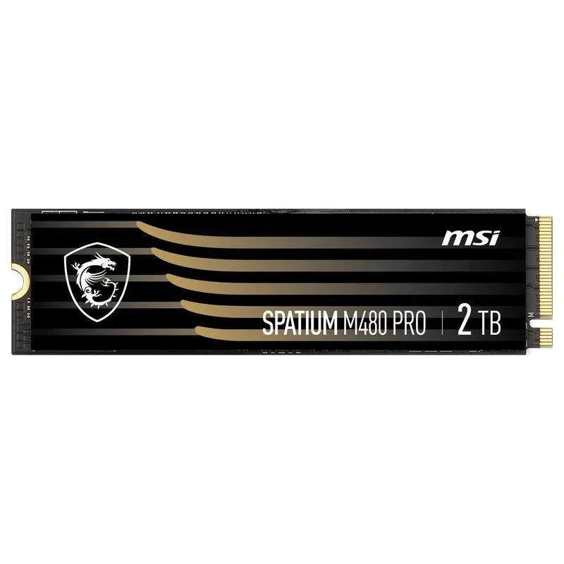 MSI SSD M480 PRO 2tb PCIe 4.0 NVMe 7400 Mb-s