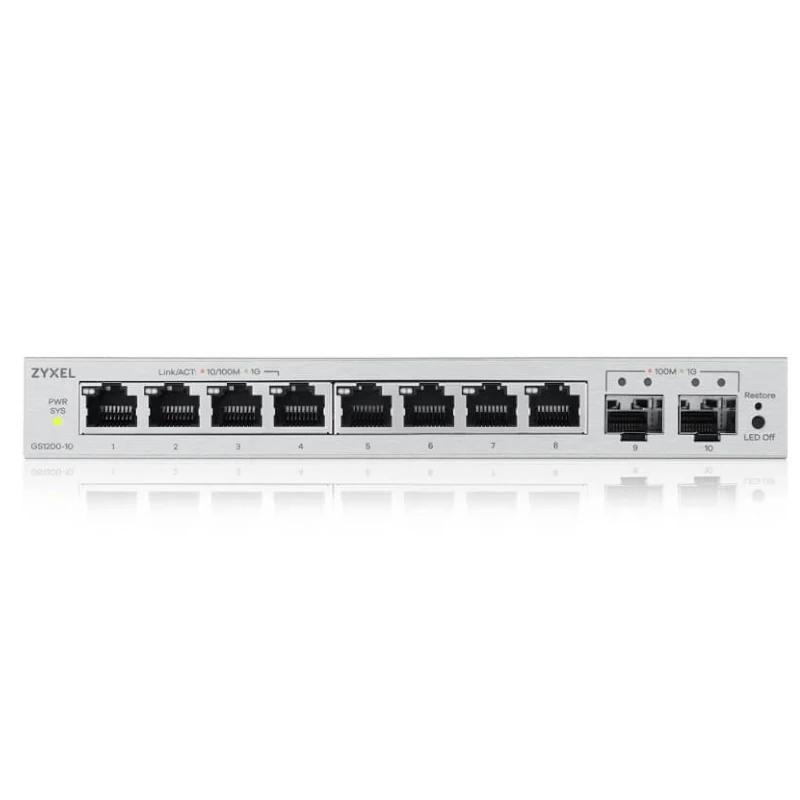ZyXEL GS1200-10V3 Switch 8xGbE 2xSFP
