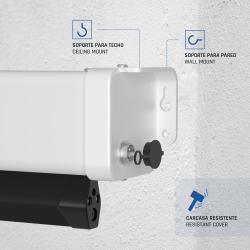 iggual Pantalla eléc tensionada 16:9 92" 203x114cm