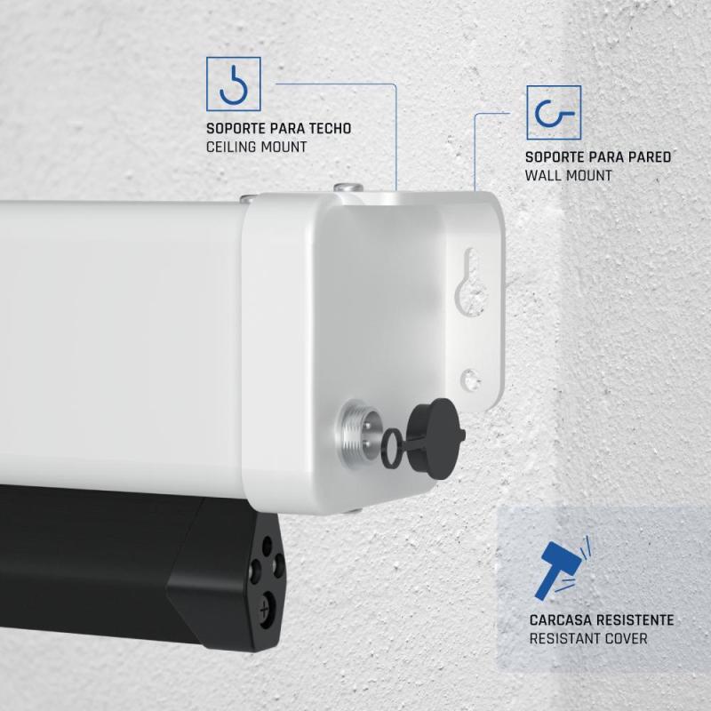 iggual Pantalla eléc tensionada 16:9 92" 203x114cm